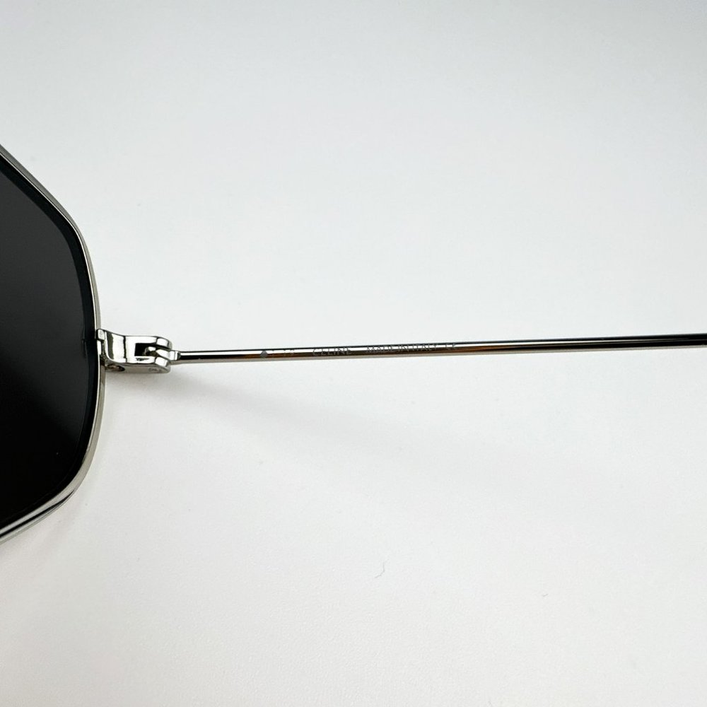Celine CL40083U 16A Sunglasses Palladium Smoke Pilot Unisex CL 40083U - Picture 12 of 14